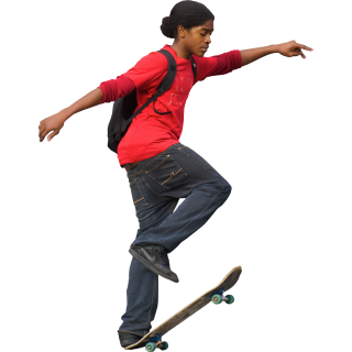Skateboard Boy Kids Png PNG images