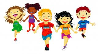 Running Kids Cartoon Png PNG images