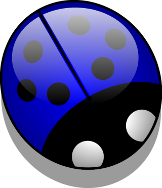 Blue Ladybug Icon PNG images