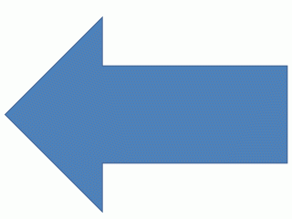 Blue Left Arrow PNG images