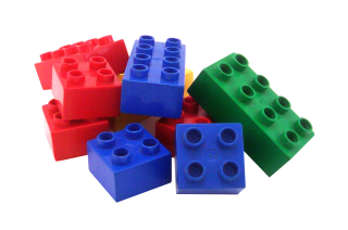 Lego Brick, Blue, Red, Green Png PNG images