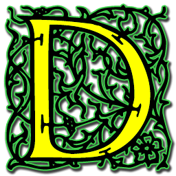 Letter D .ico PNG images
