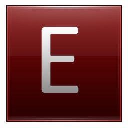 Letter E Save Icon Format PNG images