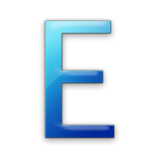 Letter E Simple Png PNG images