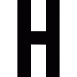 Vector Icon Letter H PNG images