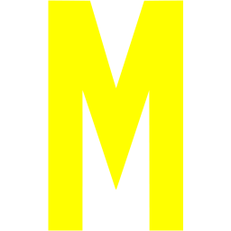 Letter M Vector Icon PNG images