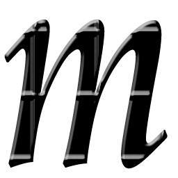 Vector Free Letter M PNG images
