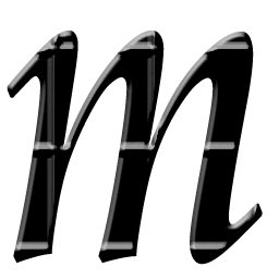 Library Icon Letter M PNG images