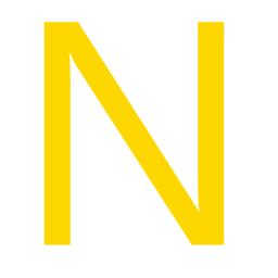 Letter N Svg Icon PNG images