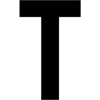 Letter T Icon Vector PNG images