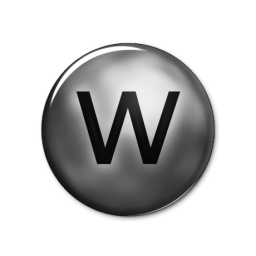 Letter W .ico PNG images