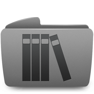 Folder, Library Icon PNG images