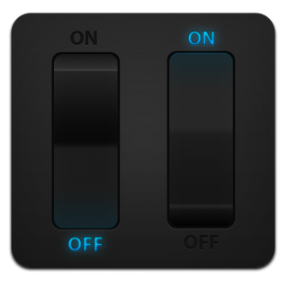 Black Light Switch Png Icon PNG images