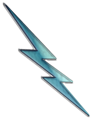 Blue Lightning Bolt Png PNG images