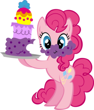 My Little Pony With Cake Designs Png PNG images