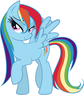 Rainbow Pie Crystal Pony Png My Little Pony Fan PNG images