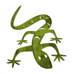 Green Lizard Icon PNG images