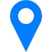 Blue Map Localization Icon PNG images
