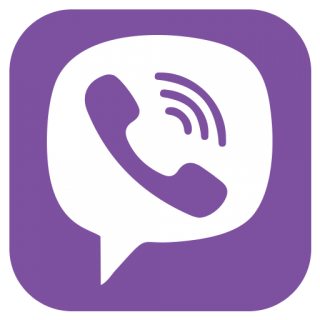 Purple Phone Logo Images Viber Message PNG images