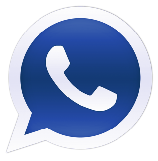 Blue Whatsapp Logo Clip Art PNG images