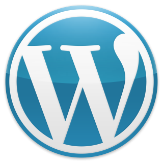 Wordpress Blue Cirlce Logo Png PNG images