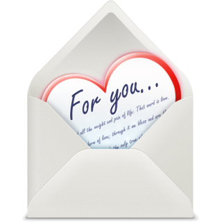 Love Mail Icon PNG images