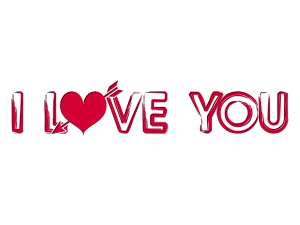 Free Download Of Love Text Icon Clipart PNG images