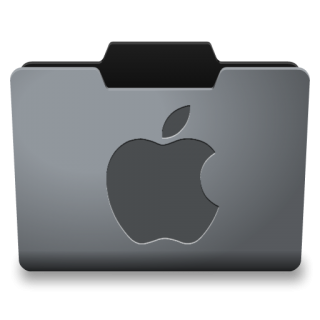 Steel Mac Classy Folder Icon PNG images