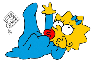 Maggie Simpson Photo PNG images