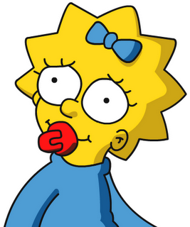 Maggie Simpson PNG, Maggie Simpson Transparent Background - FreeIconsPNG