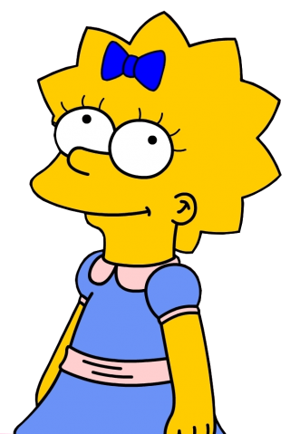 Maggie Simpson Picture PNG images