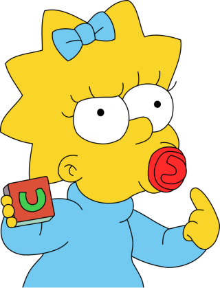 Get Maggie Simpson Png Pictures PNG images