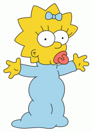 Picture Maggie Simpson Download PNG images