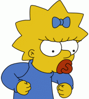 Maggie Simpson Transparent Png Background PNG images