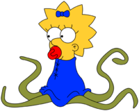 Hd Maggie Simpson Transparent Png Background PNG images