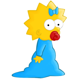 Transparent Image PNG Maggie Simpson PNG images