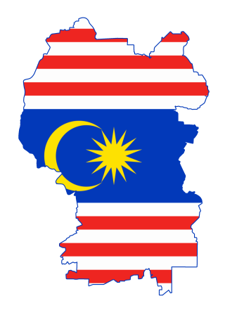 Malaysia Flag Map PNG images