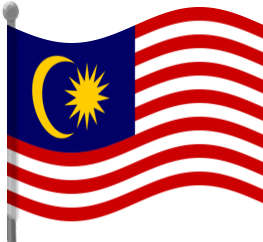 Malaysia Flag Waving Png PNG images