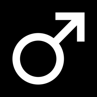 Male Symbols Icon Black PNG images