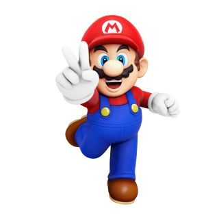 Mario Render Super Bros Rock Nibroc Running Png PNG images