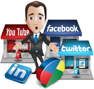 Social Media Marketing PNG images