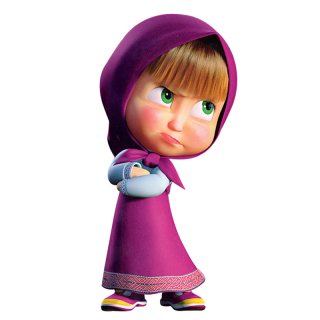 Masha Is Angry Transparent Background PNG images