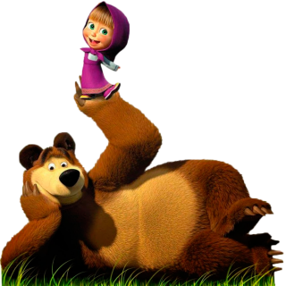 Masha On The Bears Png PNG images