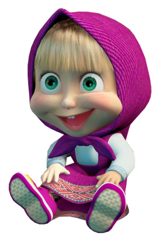 Masha Sit Down PNG Free Download PNG images