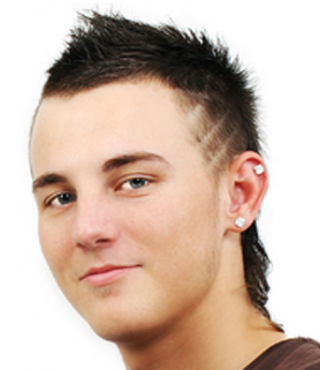 Punky Men Boy Hairstyle Png PNG images