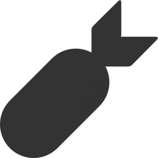 Military Bomb Icon PNG images