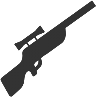 Military Sniper Rifle Icon PNG images