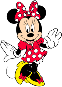 Red Minnie Mouse Png PNG images