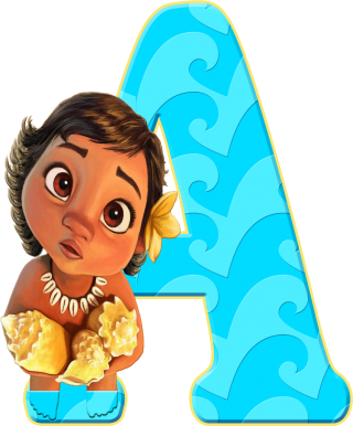 Baby Moana Clipart PNG images