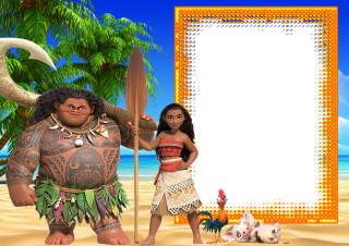 Moana Transparent Frame PNG PNG images